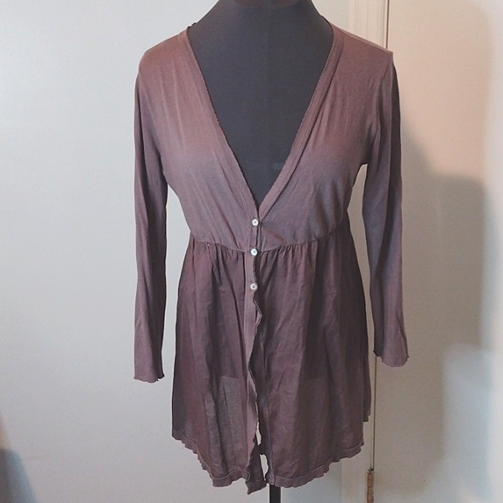 Velvet by Graham & Spencer lightweight top/jacket Size L